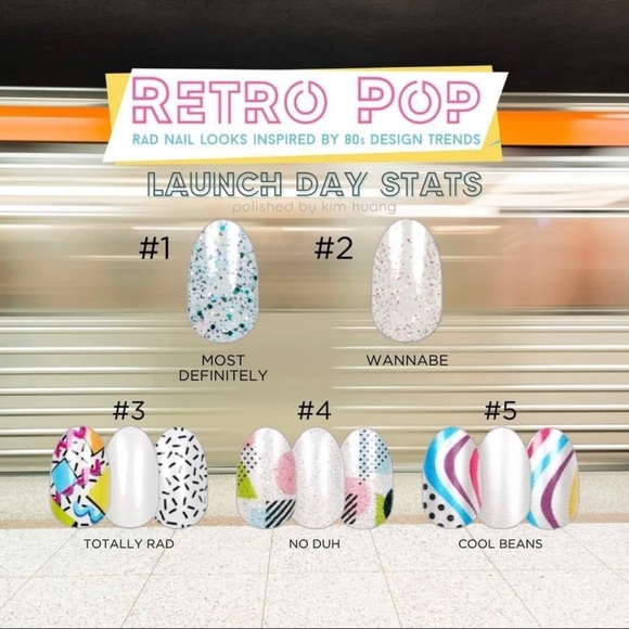 Color Street Retro Pop Complete Collection - Picture 3 of 3